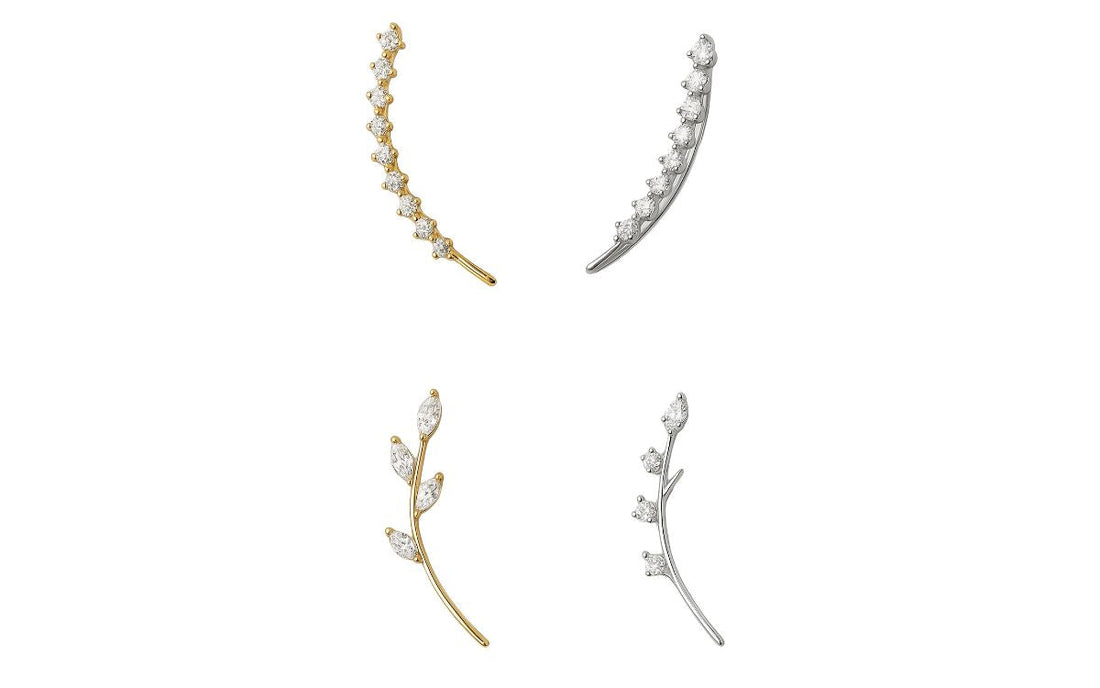 ¿Conoces los 'ear climbers' o 'ear crawlers' también conocidos como pendientes trepadores?
